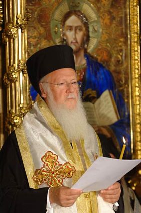 Il Patriarca Ecumenico di Costantinopoli, Bartholomeos I
