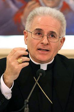 Mgr Mariano Crociata, general secretary of the IBC