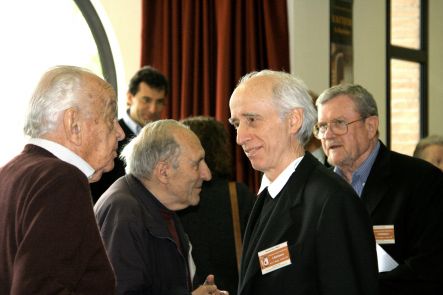 Mario Federico Roggero, p. Frédéric Debuyst, mons. Giancarlo Santi e prof. Robert F. Taft