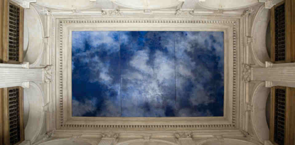 Giovanni Frangi “MT2425” (2008). Veduta dell’installazione all’ex Oratorio di San Lupo, Bergamo (2008)