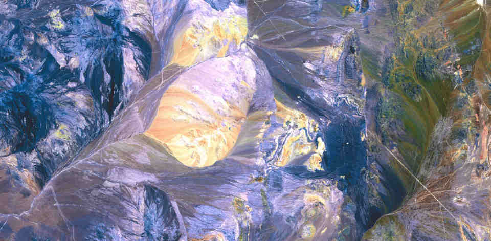 immagine satellitare - Foto di USGS su Unsplash 